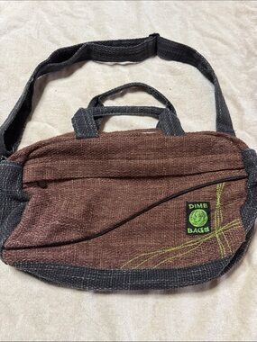 Brown & Black Crossbody Messenger